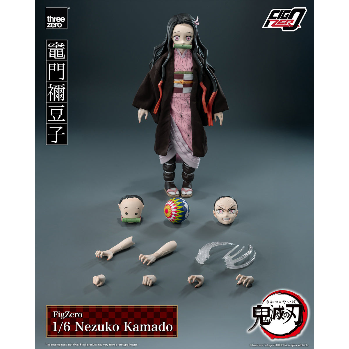 Threezero Demon Slayer: Kimetsu no Yaiba - Kamado Nezuko 3Z06680W0 1/6 Scale Action Figure