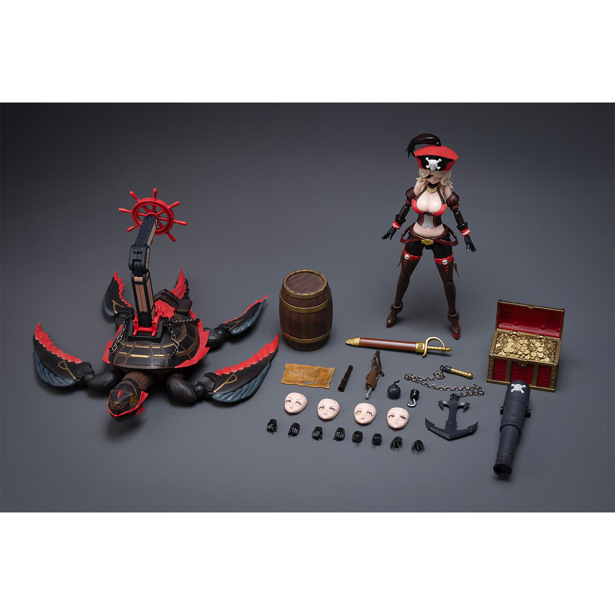 BORDER, The Pirate - Queen Anne's, Assembly Model Kits