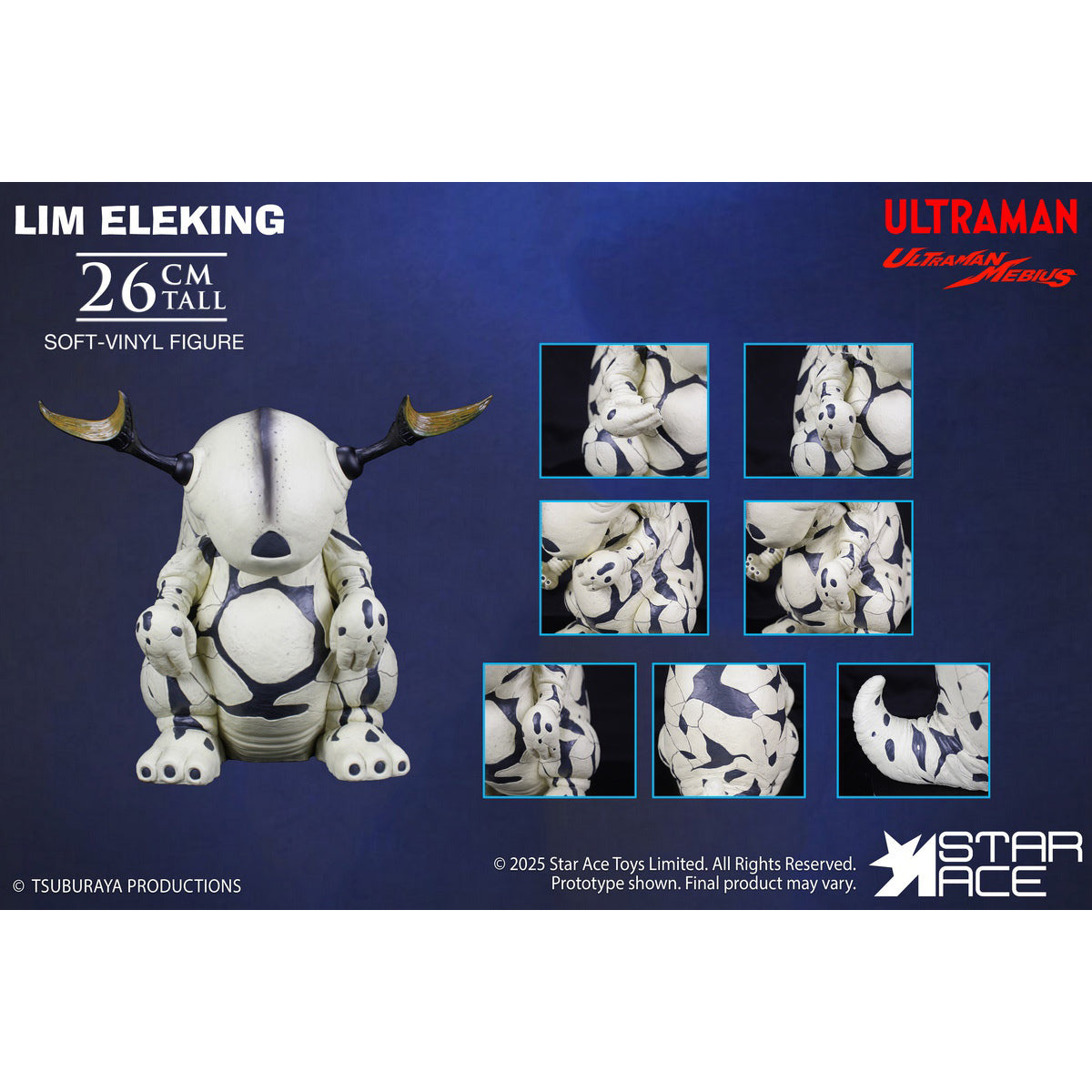 STAR ACE Toys Ultraman Series LIM ELEKING Den-O BB Art Figurine