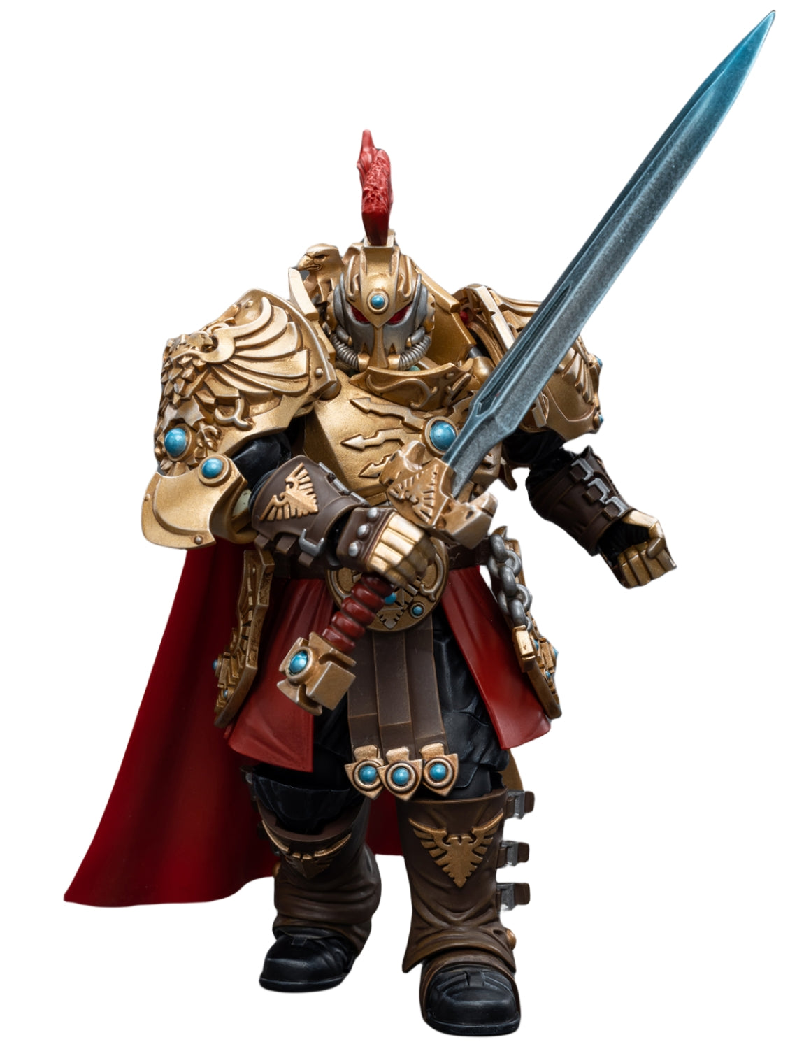 JoyToy Warhammer 40K Figurine à collectionner : Adeptus Custodes Blade Champion Figurines à l'échelle 1:18 JT8124