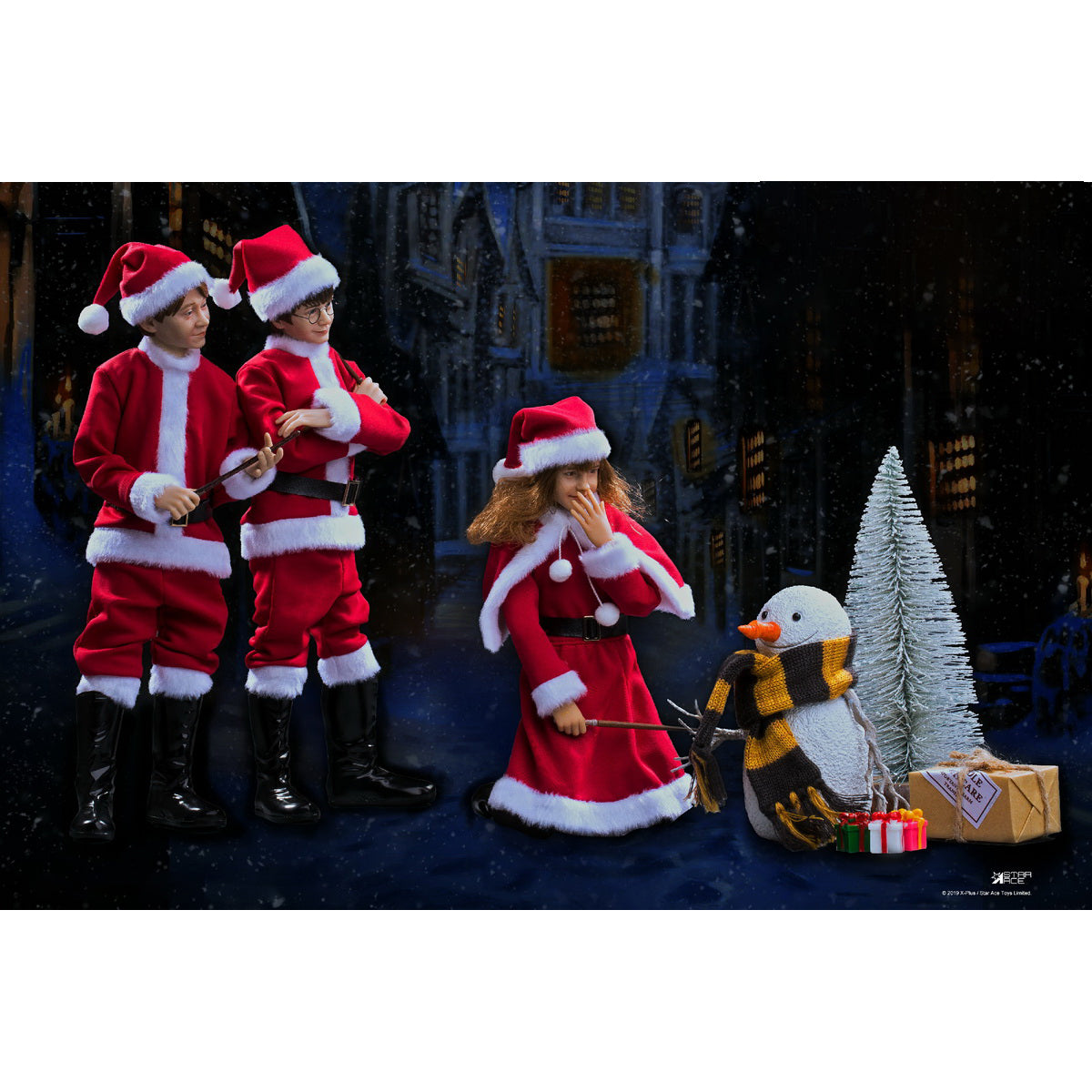STAR ACE Toys Child Christmas Series Harry Action Figures