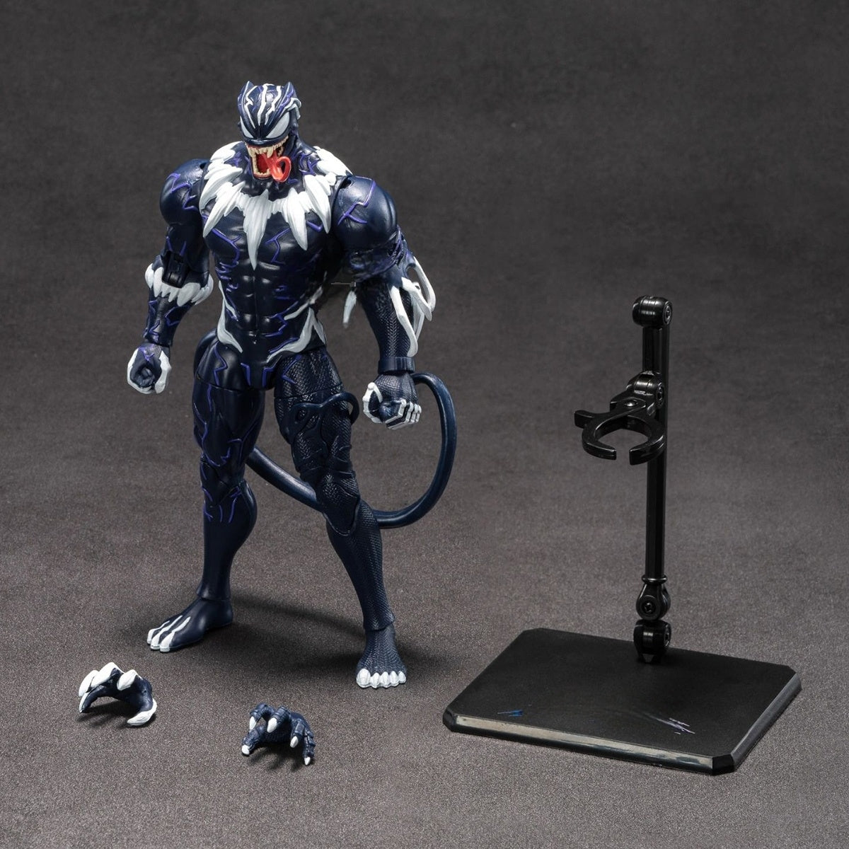 ZD Toys 1/10 Venomized Black Panther Action Figures