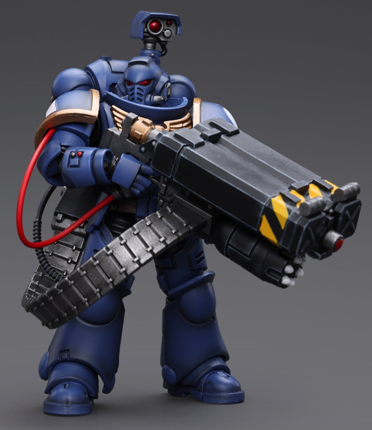 Figurine de collection JoyToy 40K : Ultramarine Castellan Launcher Super Krak, échelle 1:18 (Castellan Launcher Super Krak JT8810)
