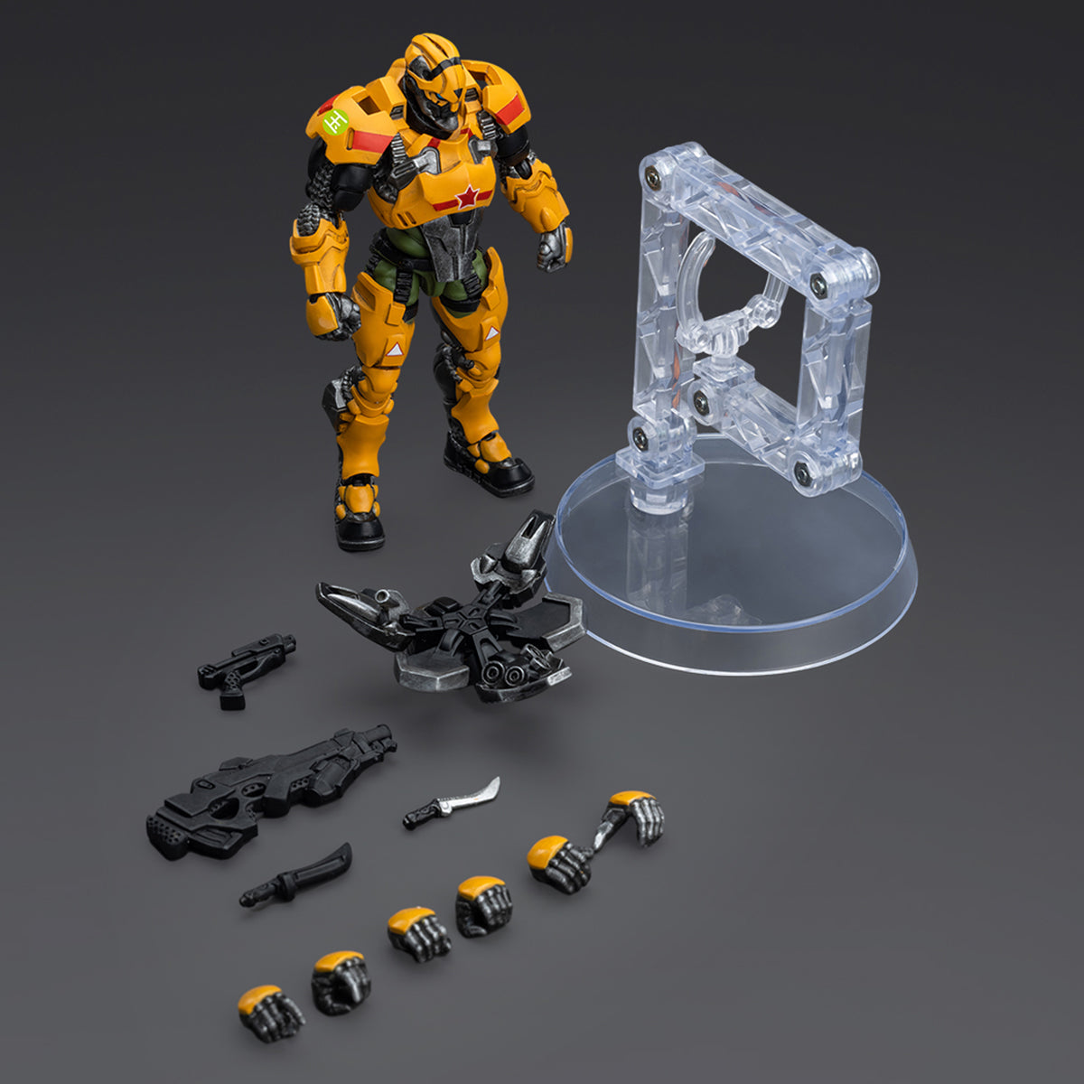 JOYTOY Infinity JT5819 Yu Jing Black Ops Tiger Soldier Male 1/18 Scale Action Figures