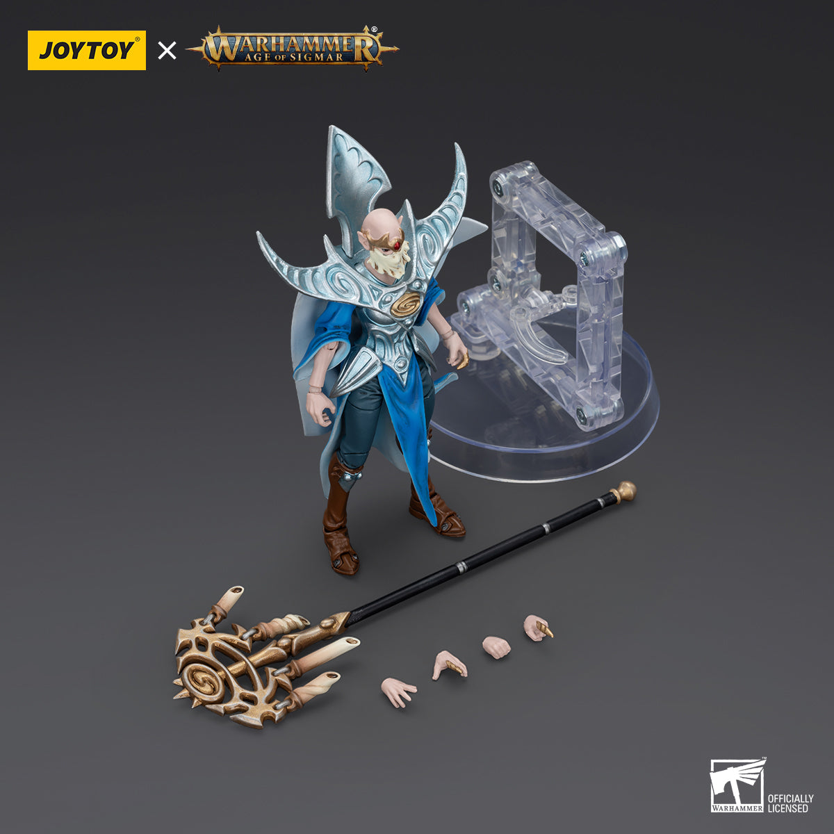 JOYTOY Warhammer AGE OF SIGMAR Stormcast Eternals The Blacktalons Figuras de acción Lorai Child of the Abyss