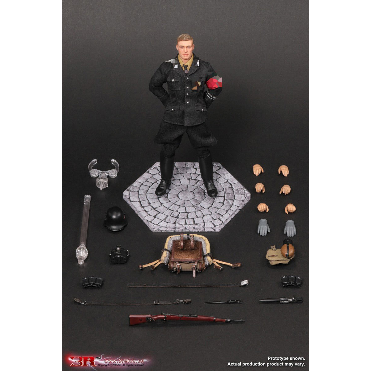 DID 3R, Little Empire Series Fifth Release: German Honor Guard Achard, 1/12 Scale Action Figure