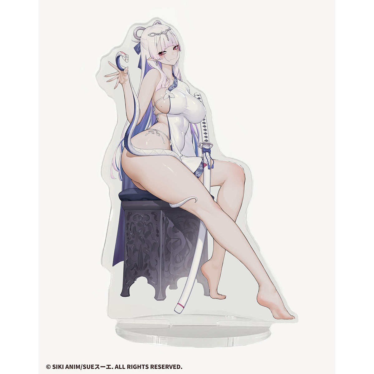 SikiAnim Qing White Snake Color 1/7 Scale Art Figurine