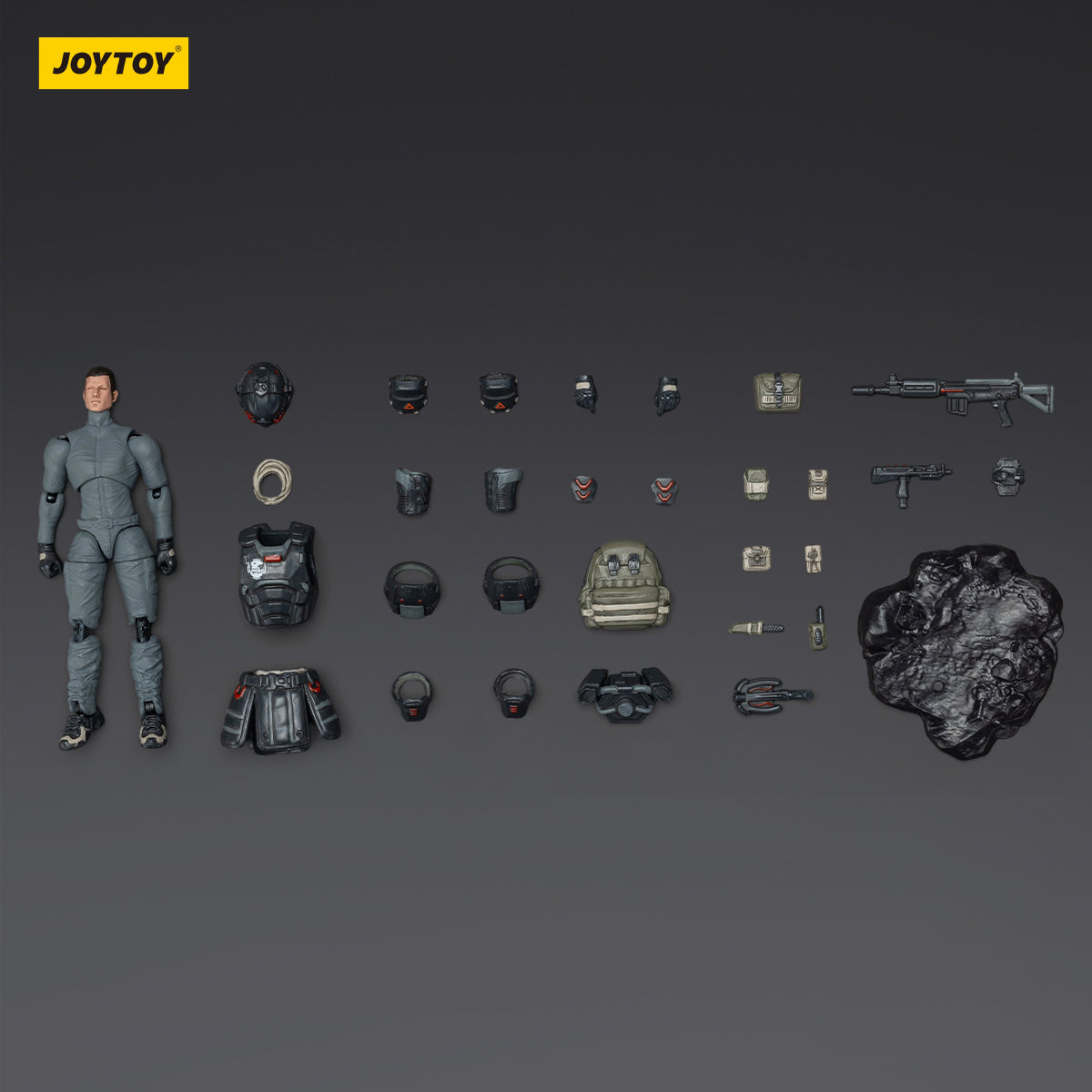 JOYTOY UNSC Sniper Mason/Medic Levi/Assaulter Samuel/Breacher Benjamin/Infiltration Expert Arthur/Elite Soldier Hunter/Assaulter Elias/Assaulter Liam 1/25 Scale Action Figure