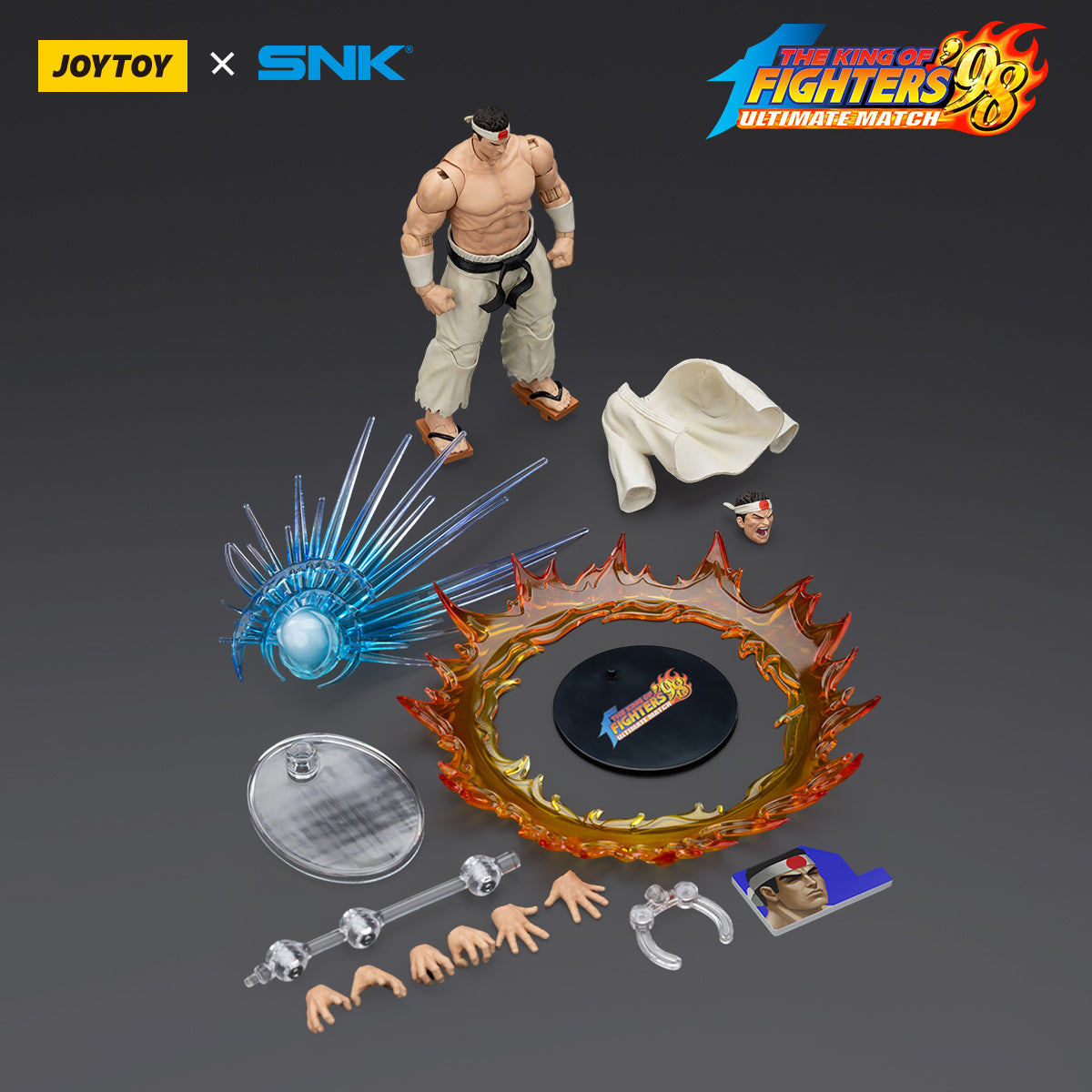 (Only Shipped to the US) JOYTOY SNK 1/18 KOF 98UM Hero Team Goro Daimon JT01437 Action Figures Game Character