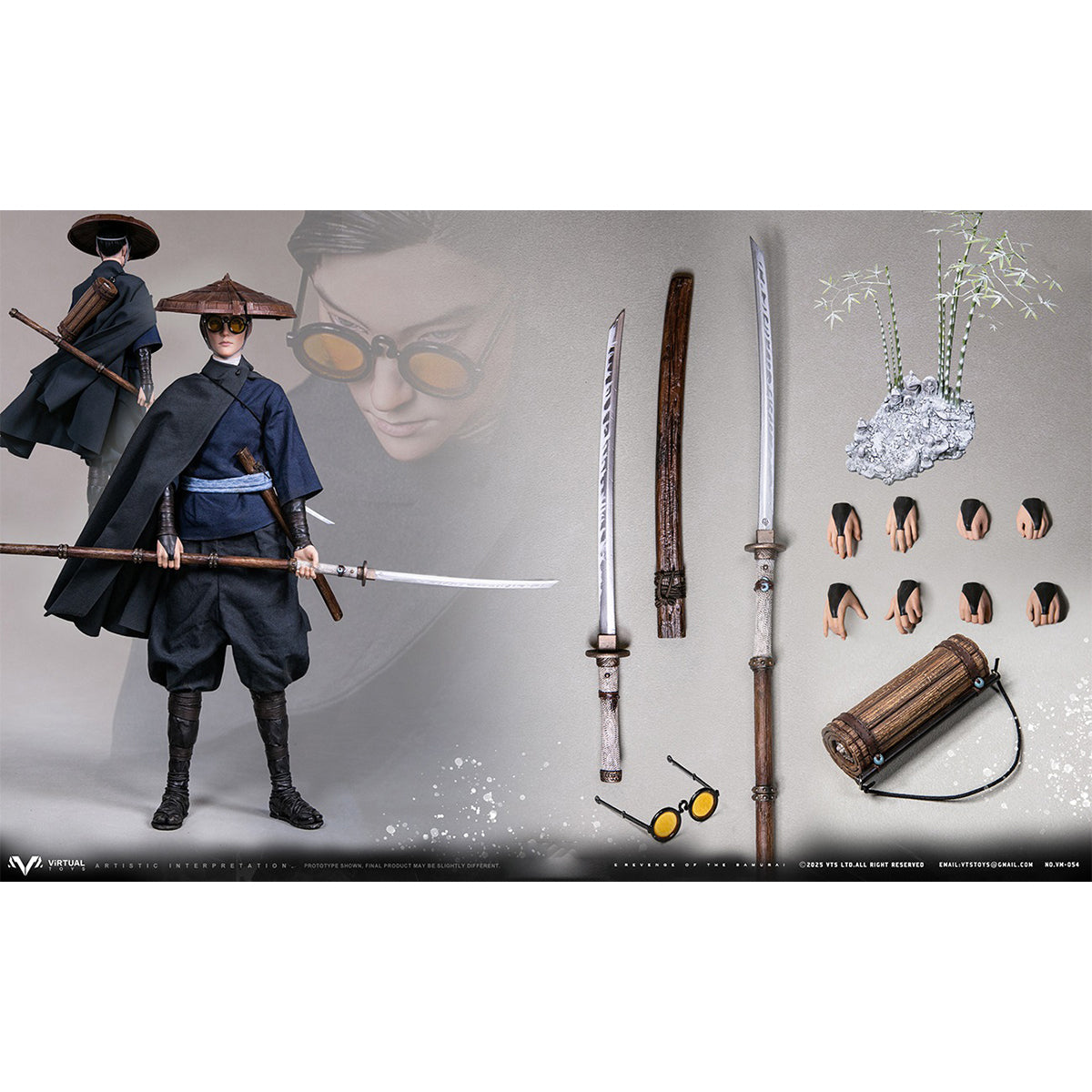 VTS TOYS Revenge Of The Samurai Action Figures