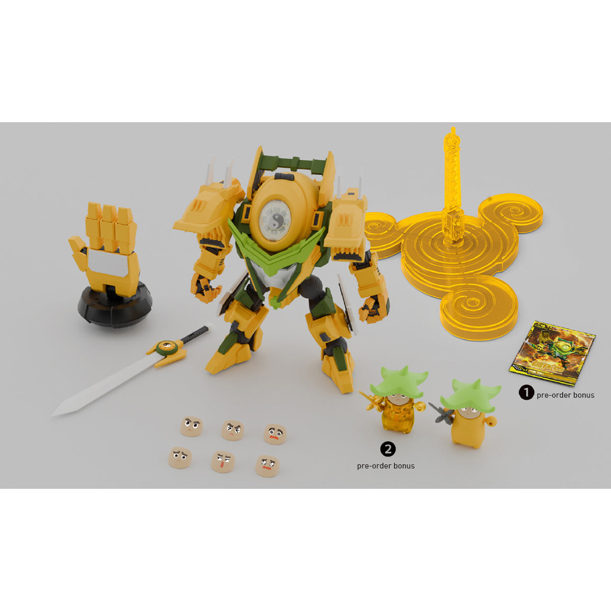Yili Chuangwan FRUITY ROBO FR-M03 Banana Guardian Animation Assembly Model Kits