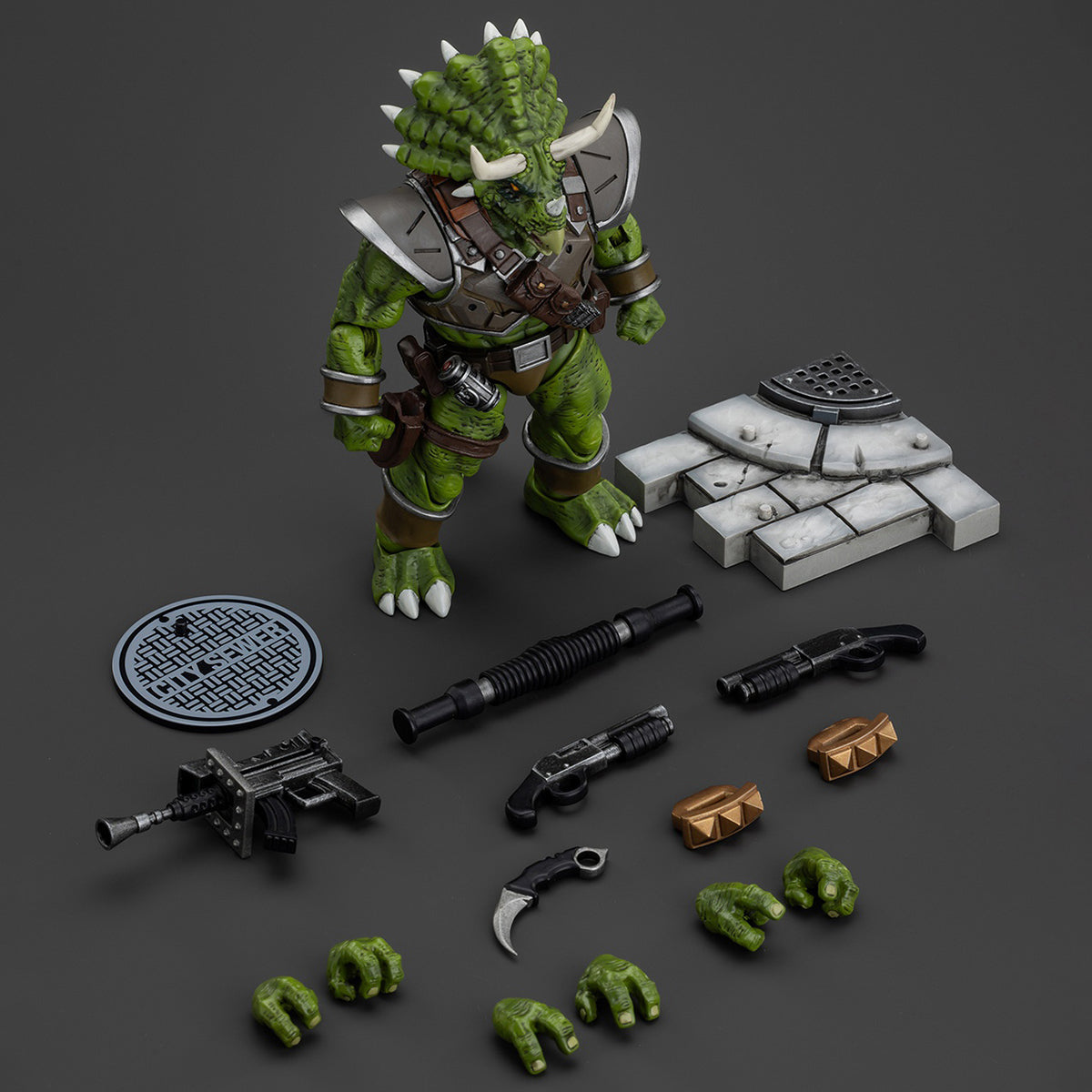 JOYTOY TMNT-Adjutant Zork 1/18 Action Figures