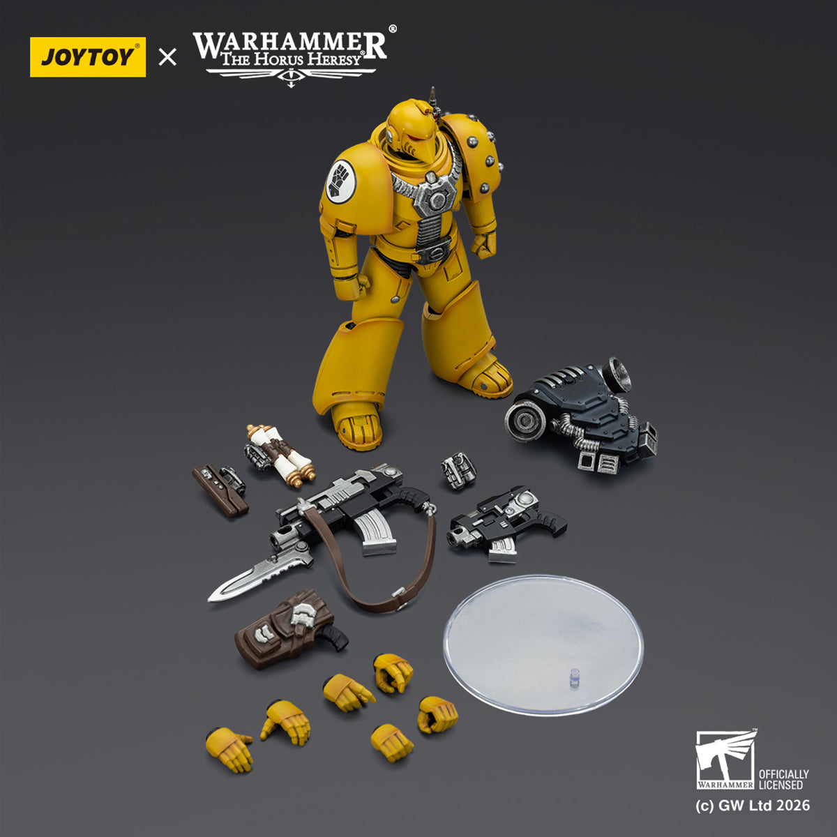 JOYTOY Warhammer 40,000 Thousand Sons & Space Wolves & Sons of Horus & Alpha Legion & Blood Angels & Imperial Fist & Ultramarines MKVI Tactical Legionary 1/18 Scale Action Figure