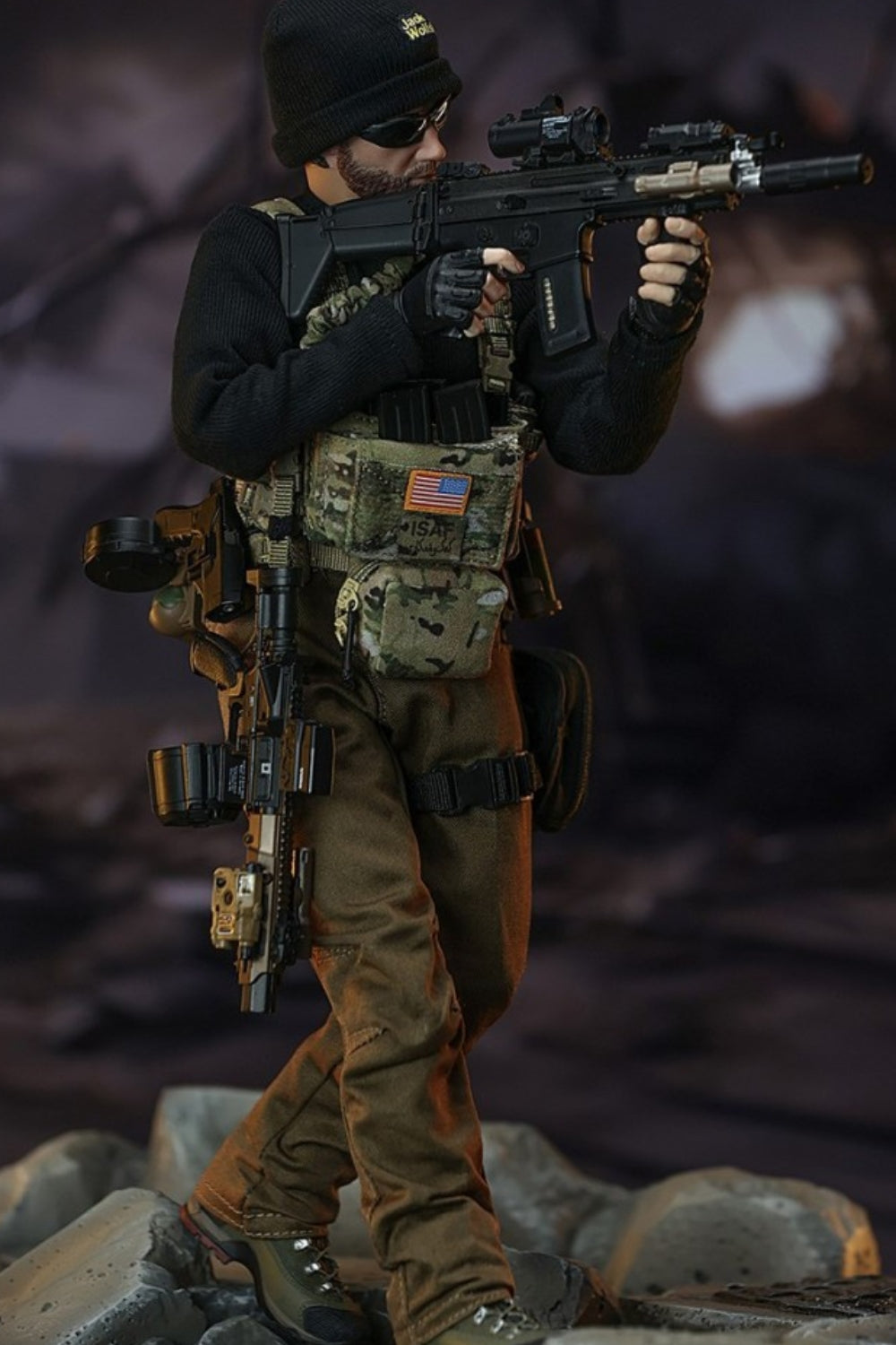 (Only Shipped to the US) Mini Times Toys Collectible Figure Full Set: US ARMY SPECIAL FORCE, Military Style 1:6 Scale Male Miniature Action Figurine M049