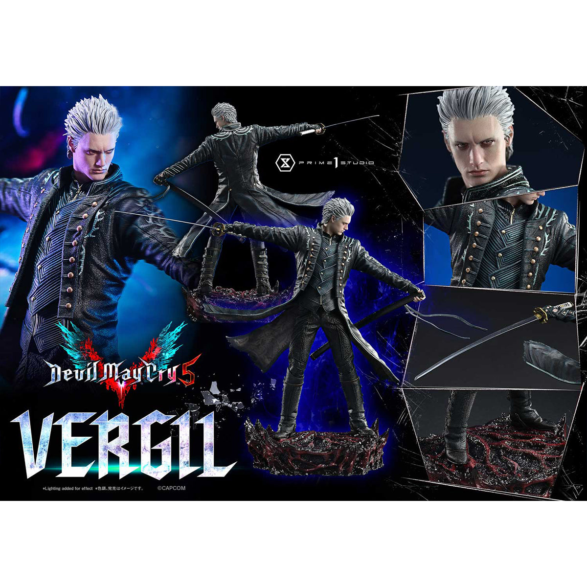 Prime 1 Studio, Devil May Cry 5: Vergil, Art Game Role Statue
