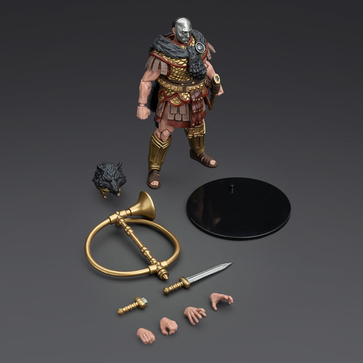 JOYTOY Strife JT6182 Roman Republic Cohort Iv Buccinator 1/18 Scale Action Figure