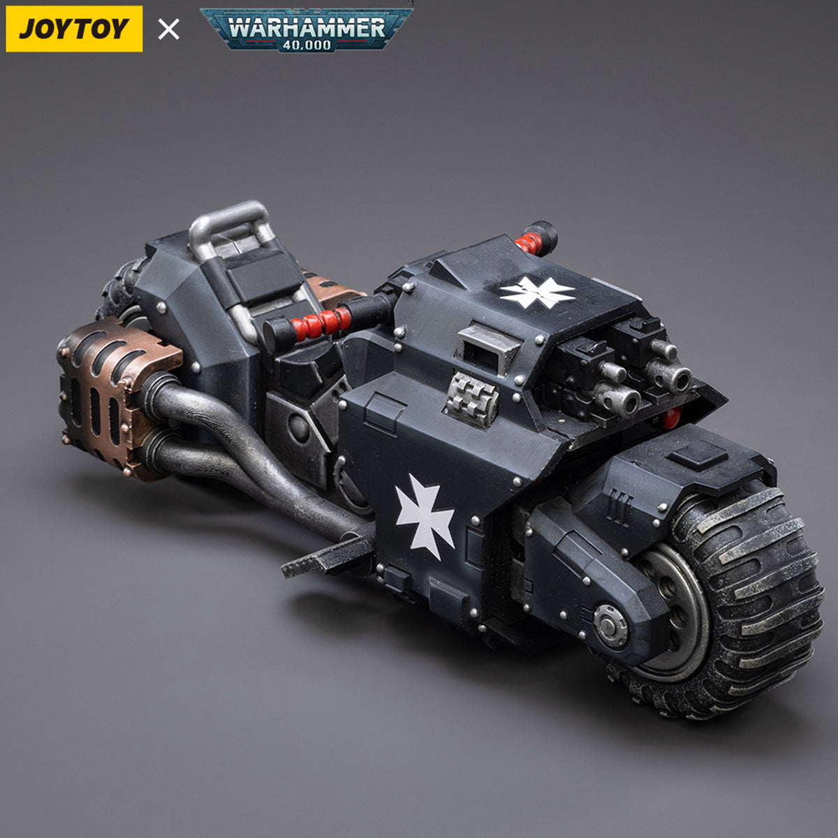 Figura de acción JOYTOY Warhammer 40,000 Black Templars Outriders