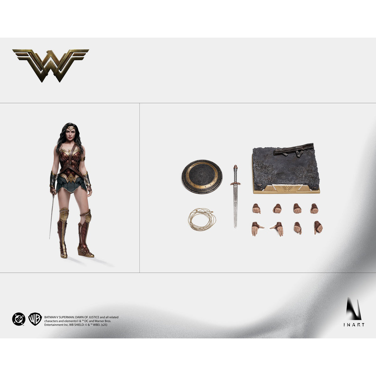 INART Batman v Superman: Dawn of Justice - Wonder Woman 1/6 Scale Action Figure
