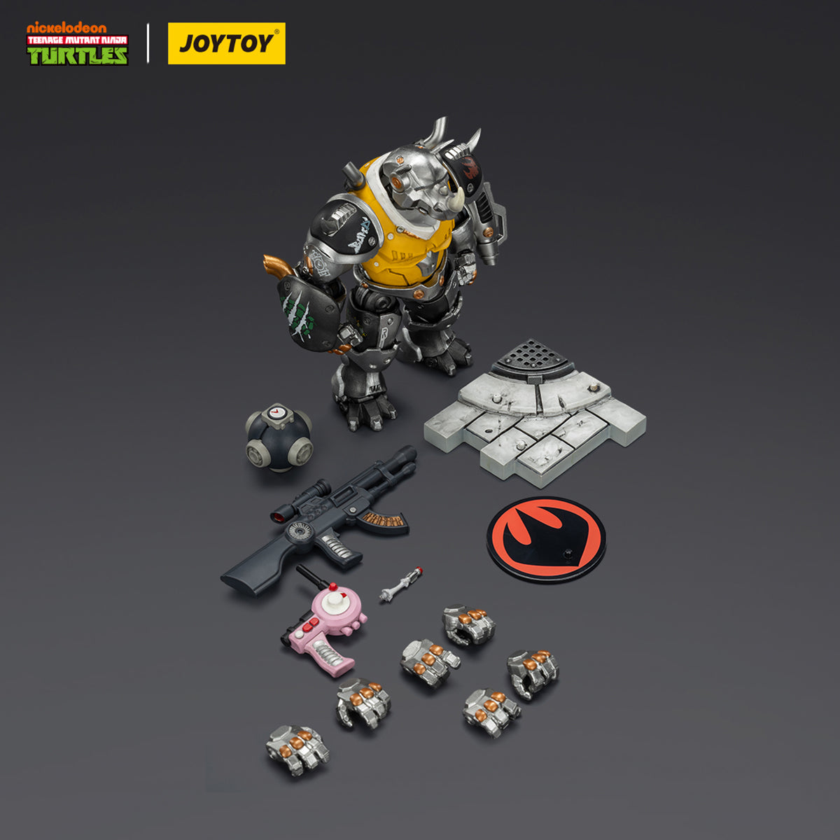 JOYTOY TMNT-Mighty Rocksteady & TMNT-Super Bebop 1/18 Scale Action Figure