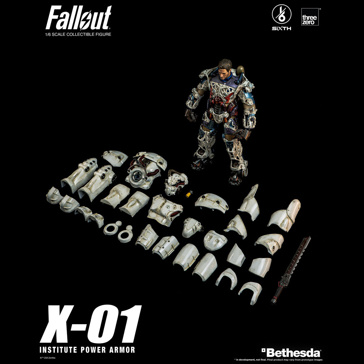 Threezero Fallout X-01 Power Armor 1/6 Scale Action Figure
