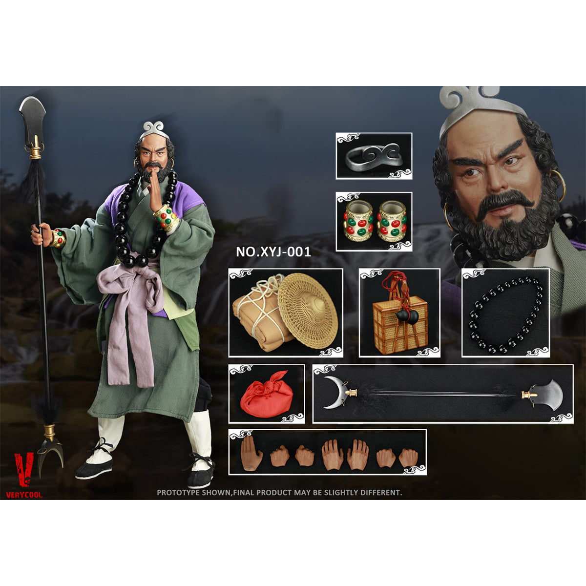VERYCOOL Journey to the West - Sha Wujing Action Figures