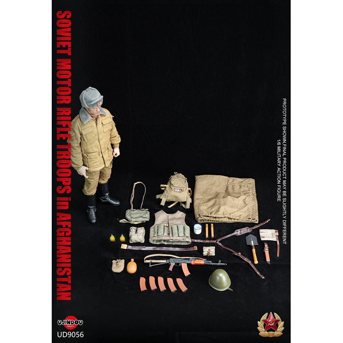 UJINDOU SOVIET MOTOR RIFLE TROOPS IN AFGHANISTAN 1/6 Scale Military Action Figure