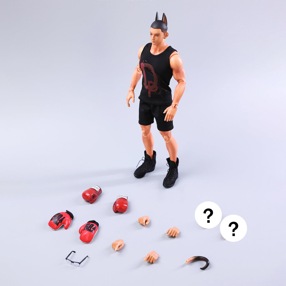 Blue Piper Puppy Guy GARY D.P BJD Action Figures