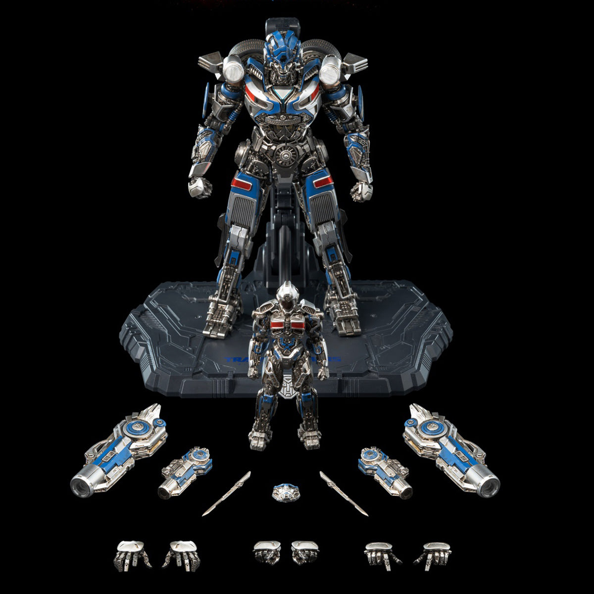 (Only Shipped to the US) Threezero 8-inches Transformers Rise of the Beasts DLX Mirage 3Z05640W0 Action Figure