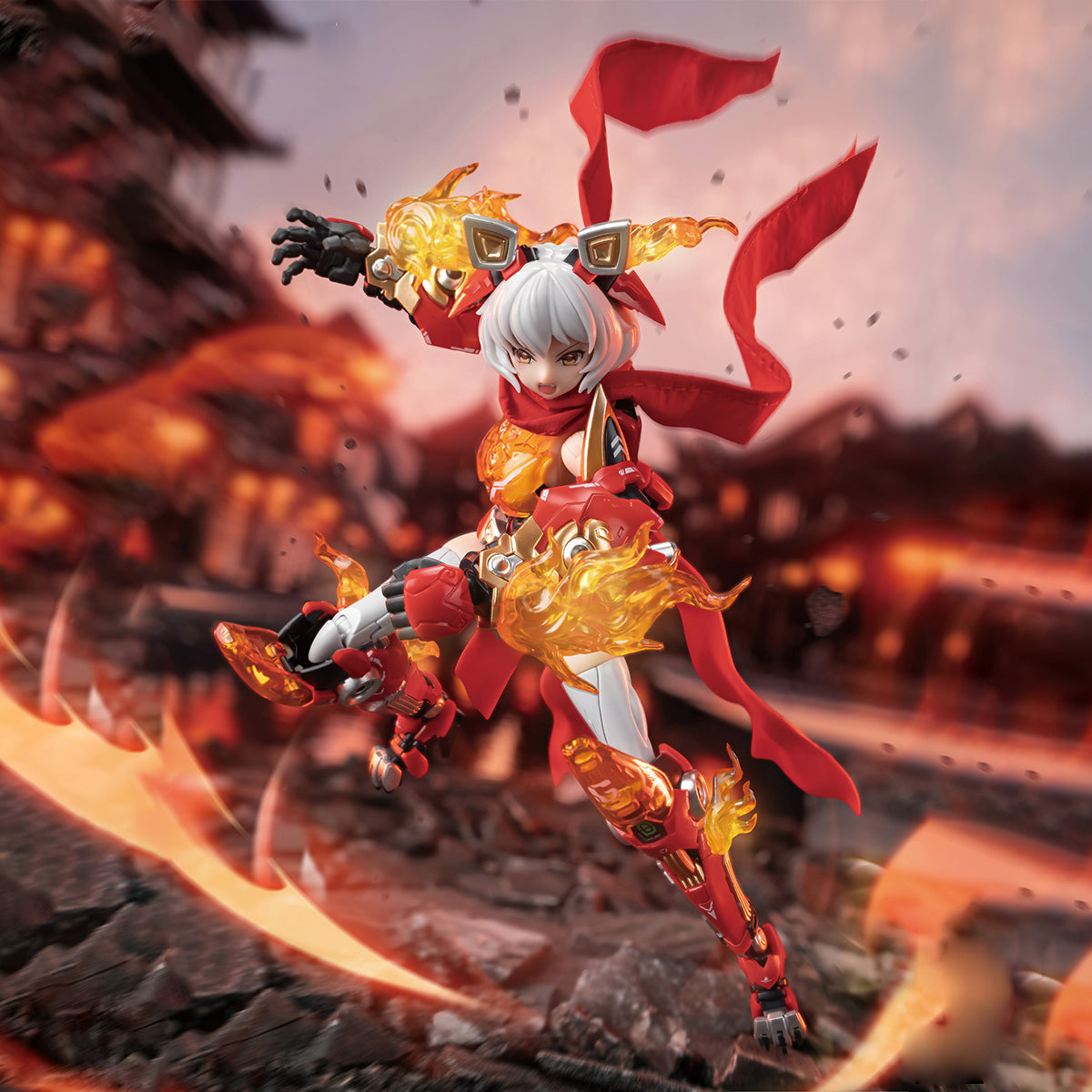 E-Model 1/12 Eternal Daylight: Ling King Awakening Lion - Festive Blessings Assembly Model Kits