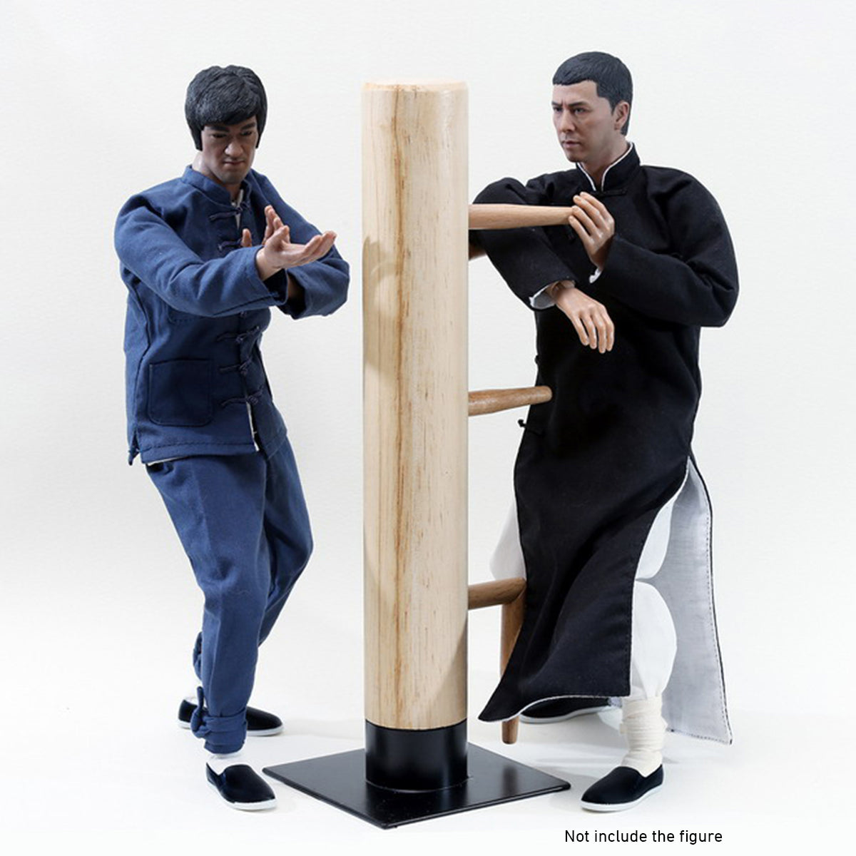 ZYTOYS, Wooden Kung Fu Pile Dummy, Doll Accessory for 12-inches Action Figurine