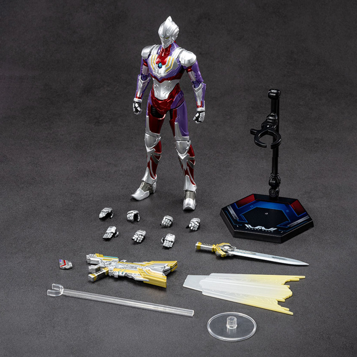 ZD Toys 1/10 Ultraman Tiga UA-A07 Action Figures