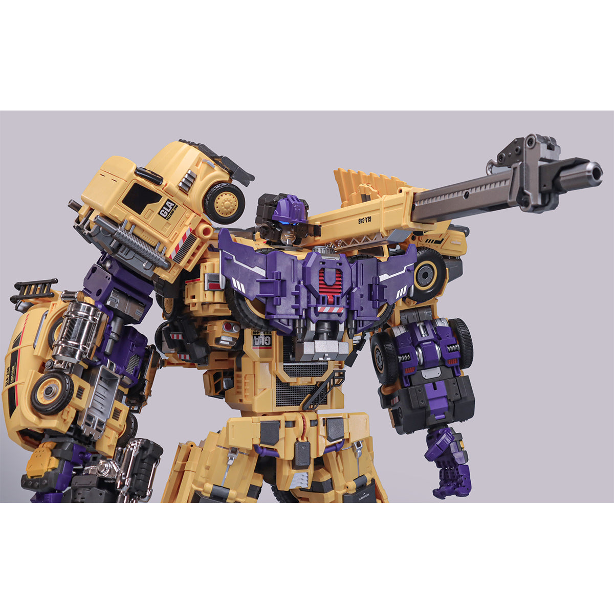 Mecha Invasion GLA-01-06Y Titan of Creation Yellow Edition Set Transformable Action Figure