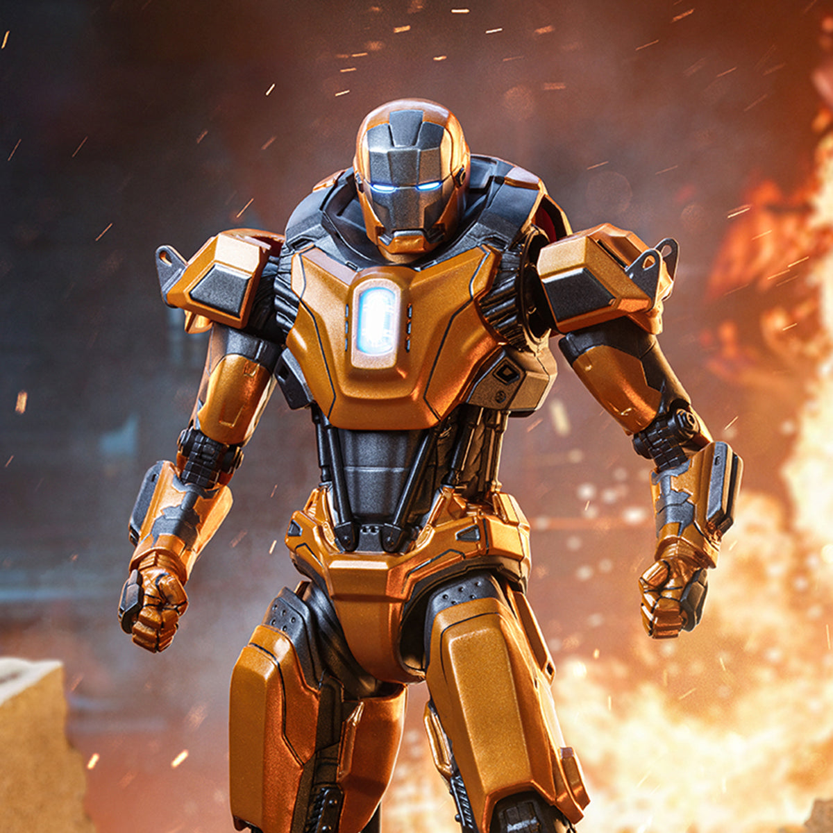 ZD Toys Iron Man Non-Light-Up Edition 1/10 Scale Action Figure