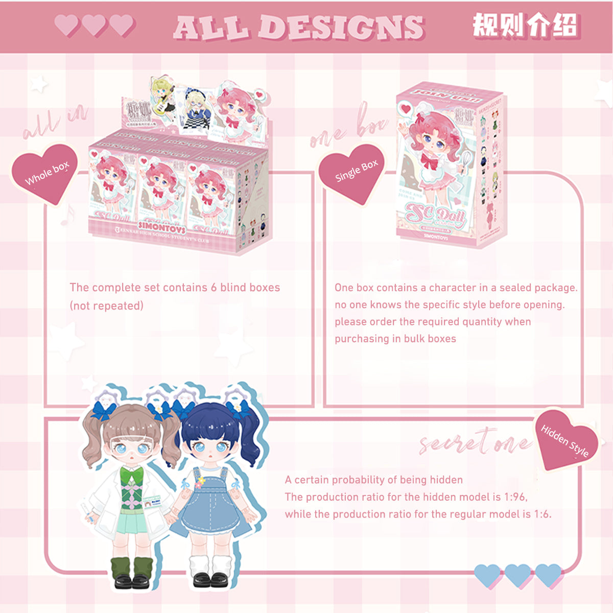 Simontoys TEENNAR Club Recruitment Blind Box Figure