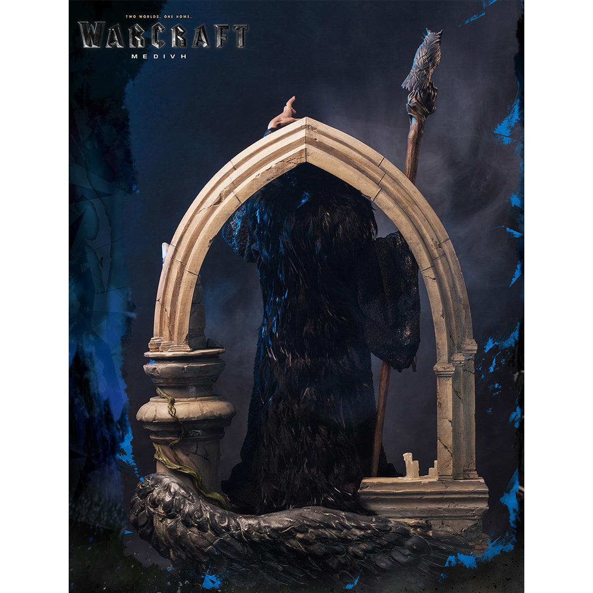 DAMTOYS Epic Series: Warcraft movie – Medivh 27-inch Premium Art Statue