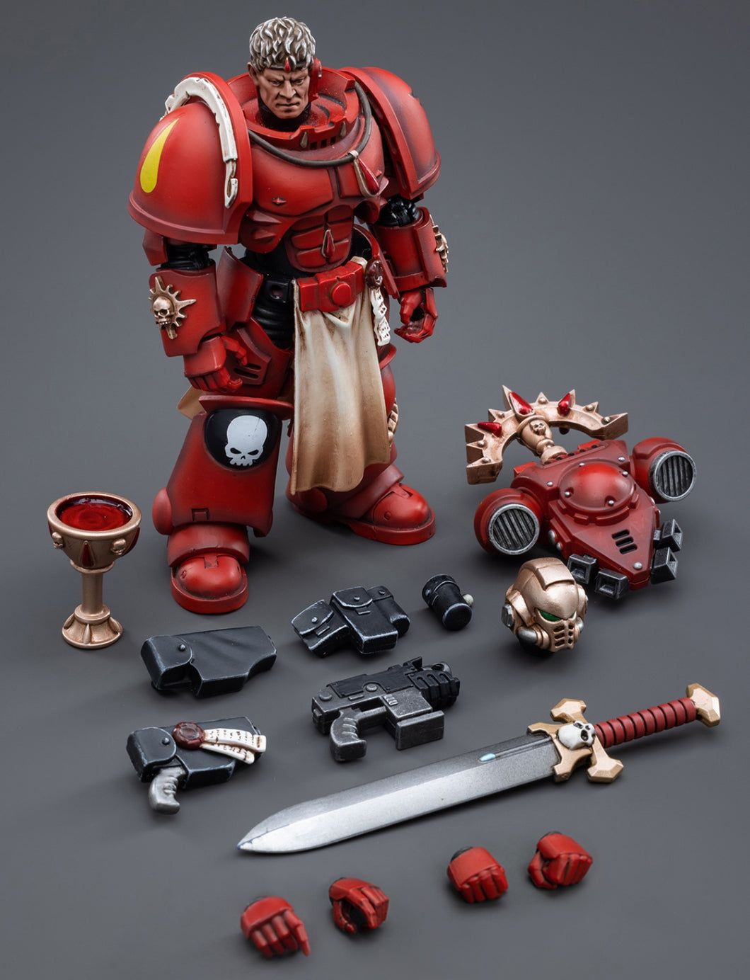 JoyToy Warhammer 40K : Figurines Blood Angels Veteran Salus à l'échelle 1:18