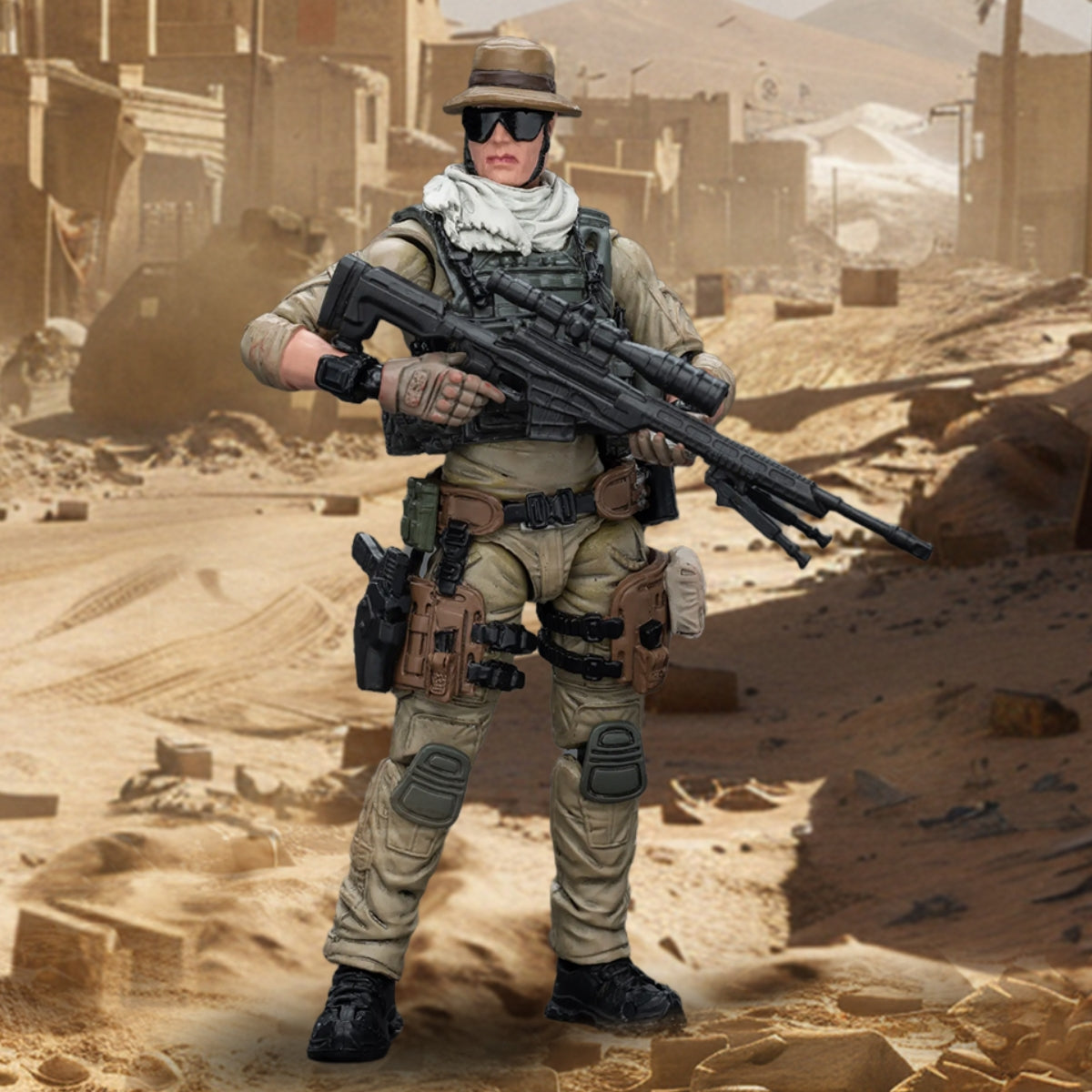 Figurines de tireurs d'élite JoyToy Hardcore Coldplay : escadron d'assaut Delta de l'armée américaine