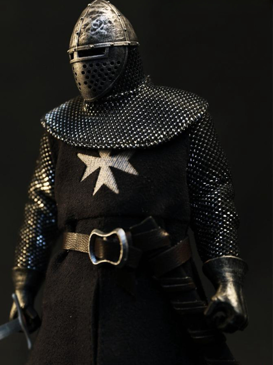 Figura de acción coleccionable de Fire Phoenix: Caballeros del Hospital Medieval, miniatura a escala 1:12 FP016 (Caballeros del Hospital FP016)