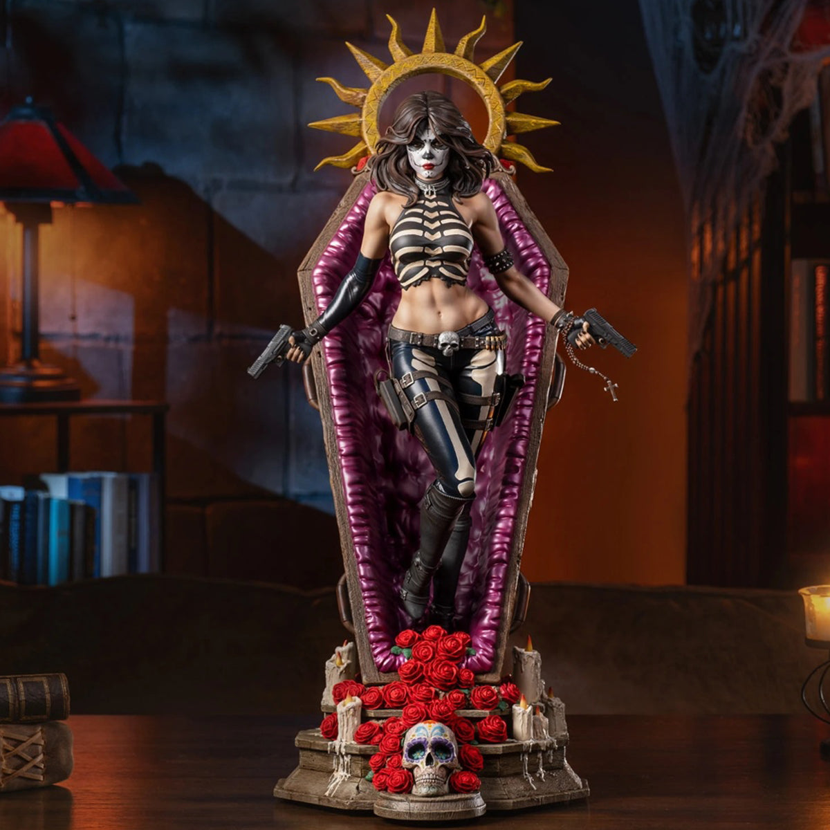 Sideshow Goddess Of Death - La Muerta Art Statue