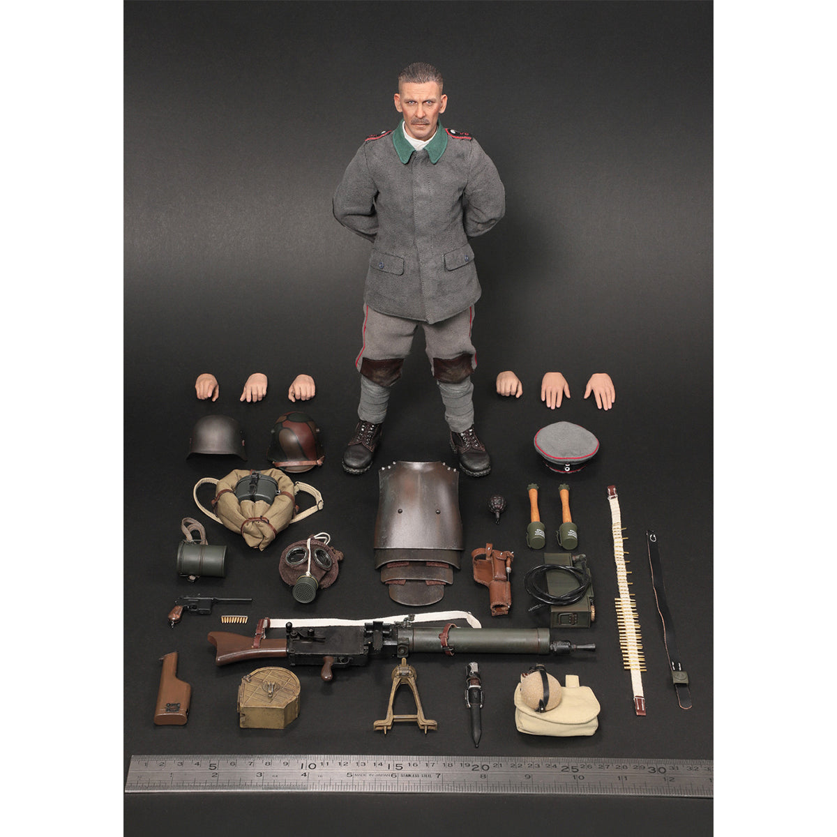 DID WWI German MG08 Machine Gunner Arthur D11015 1/6 Scale Action Figure