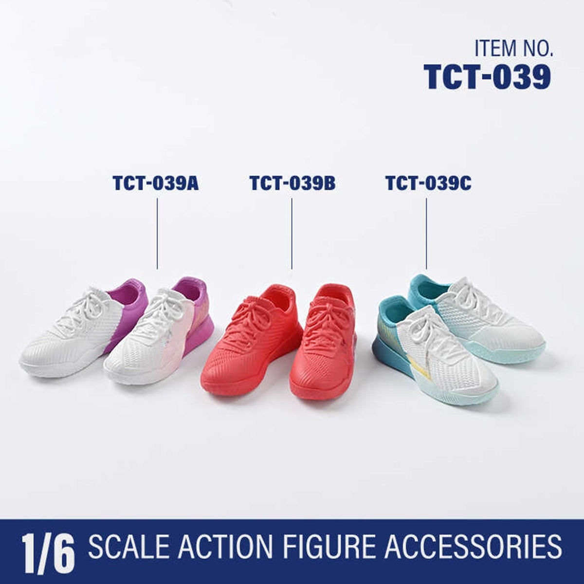 ZYTOYS, Sneakers Shoes, Doll Accessory for 12-inches Action Figurine