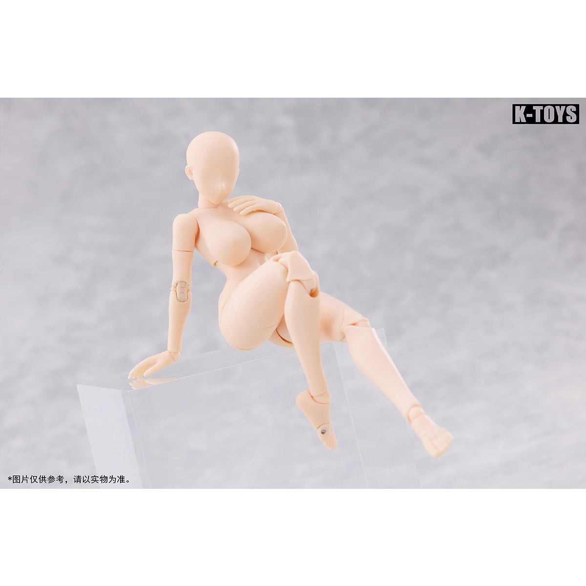 K-Toys Articulated joints Female Anime Type Large Bust 1/12 Scale Action Figure Body