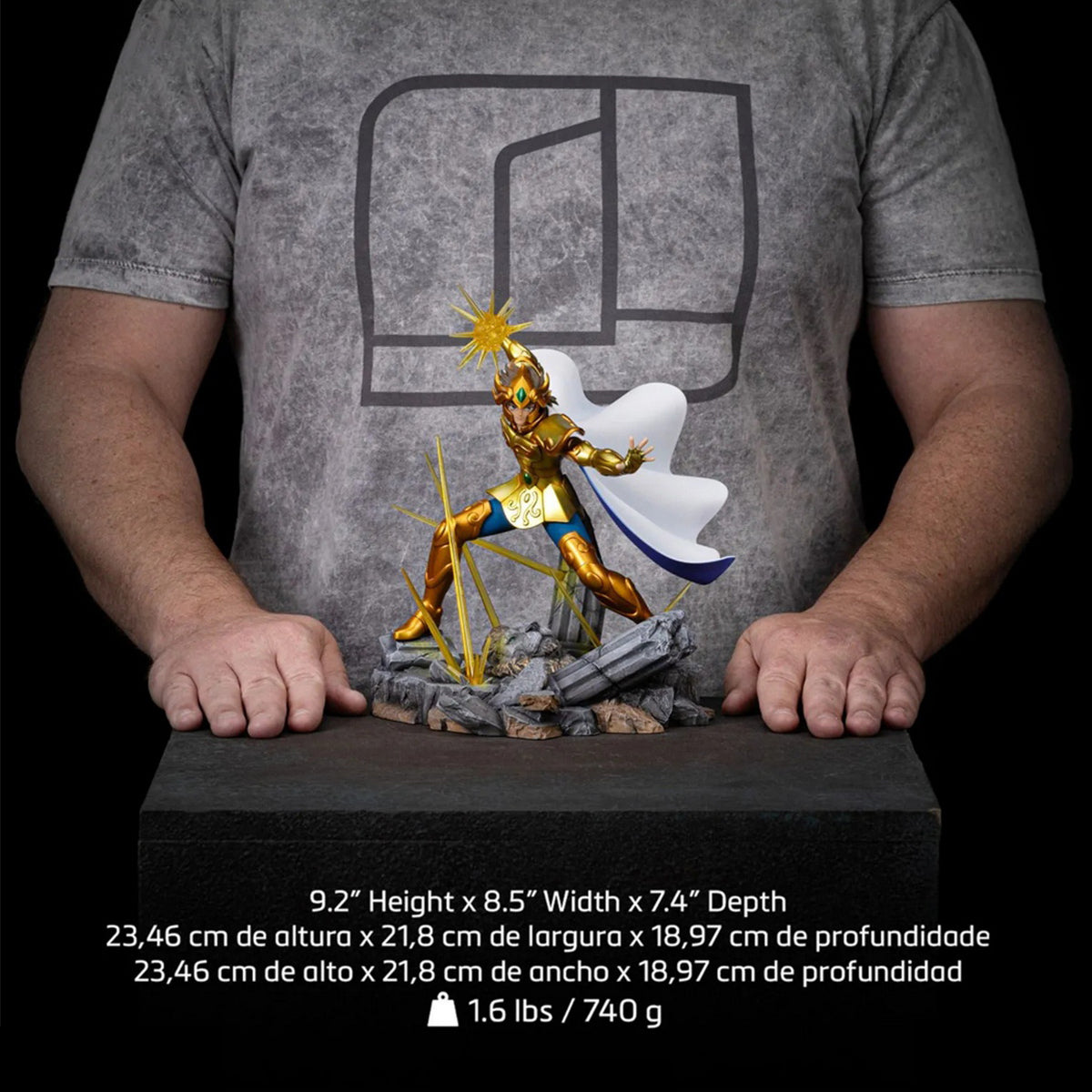 Iron Studios Saint Seiya - Leo Aiolia Art Statue