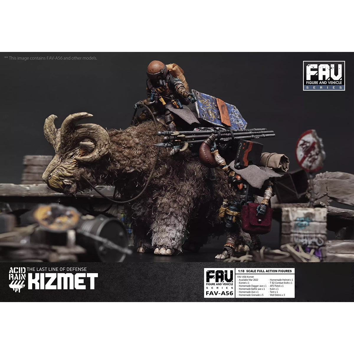 TOY ALLIANCE Acid Rain World Kizmet Action Figure