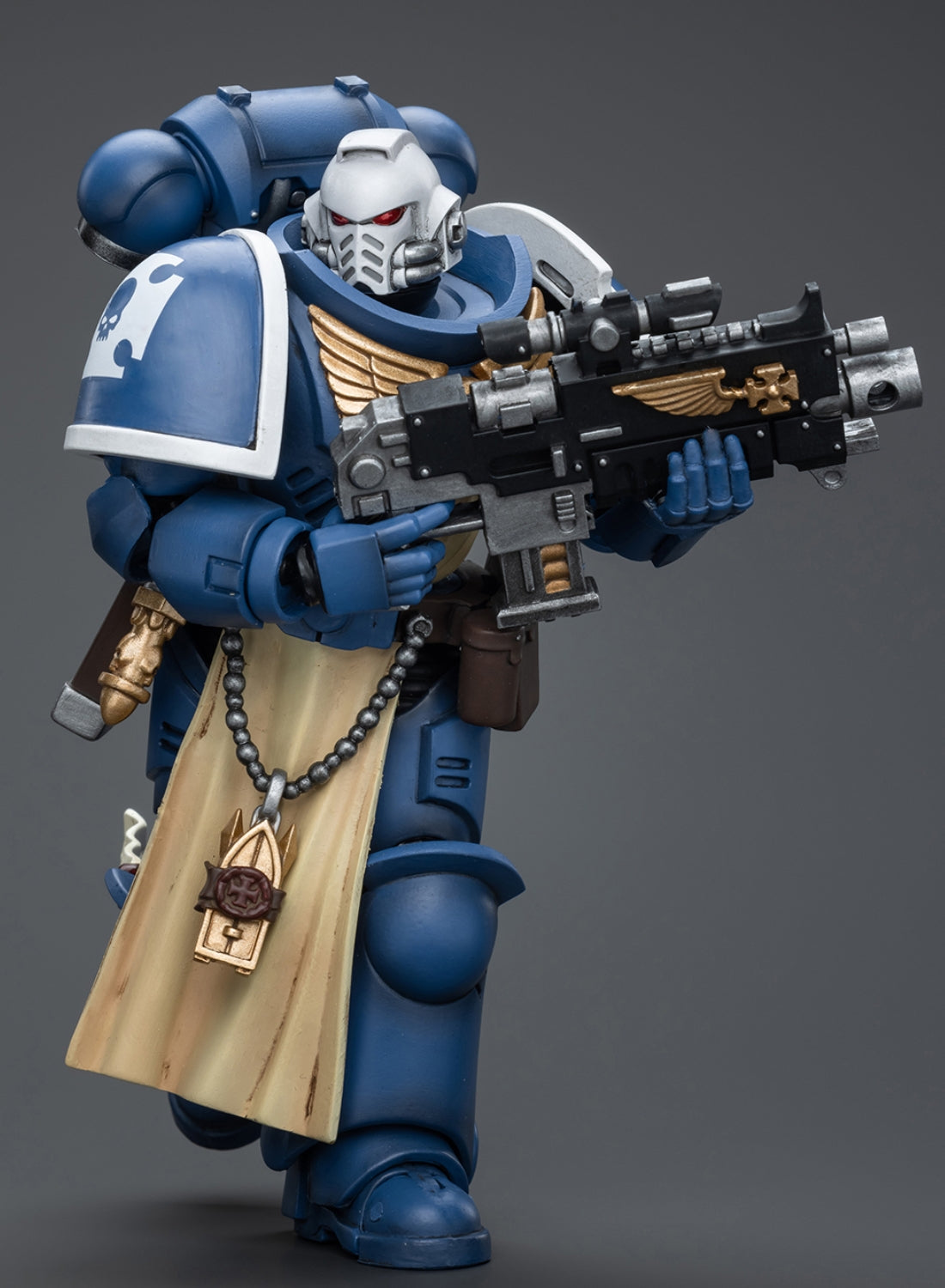 (Only Shipped to the US) JOYTOY Ultramarines Sternguard Veteran with Bolt Rifle JT9831 Warhammer 40K 1/18 Scale Action Figure
