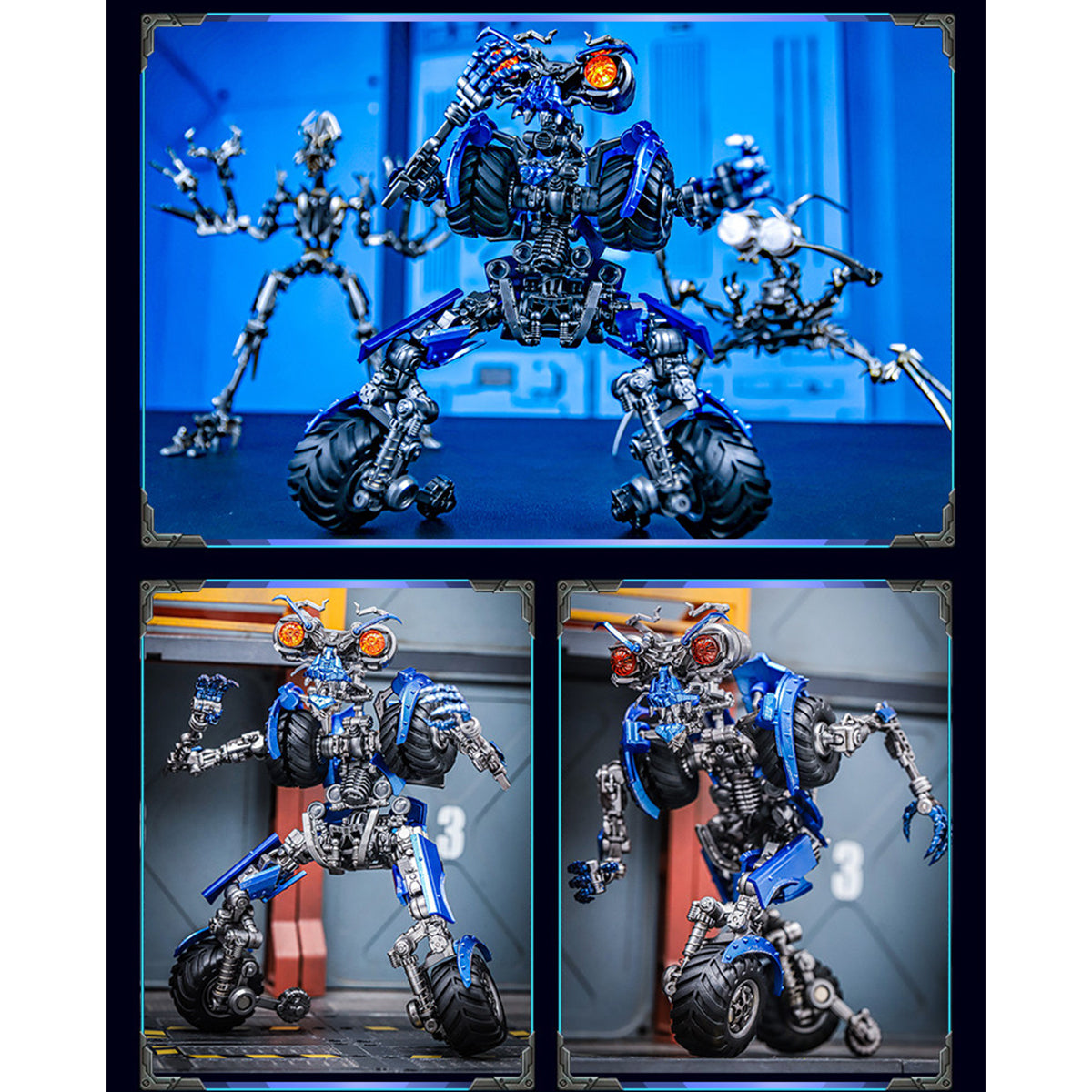 Killerbody TRANSFORMERS Wheelie MRP Collectible KB20069-68 Action Figure