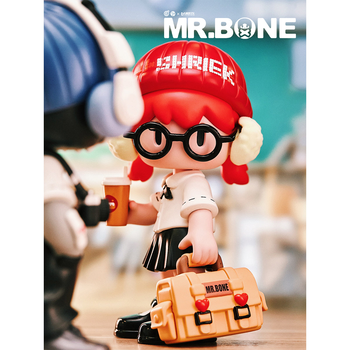 MR.BONE Big Doll School Uniform Couple Set FIRST LOVE Art Figurine