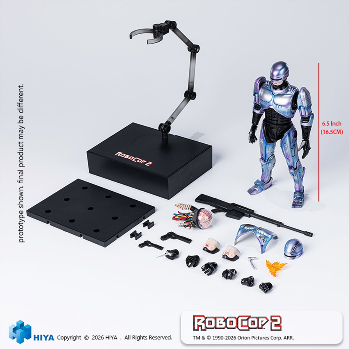 HIYA ESR0302 RoboCop 2 RoboCop EXQUISITE SUPER Series 1/12 Scale Action Figure