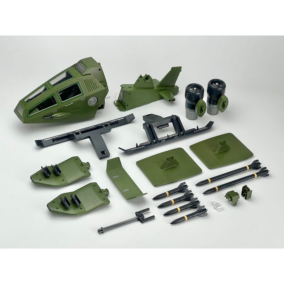 FANS HOBBY VE-01 Air Eagle VE-02 Uni-Thunder VE-03 A.T.A.C. All-Terrain Attack Carrier VEA-01 Missile Launcher Set 1/12 Scale Vehicle Model