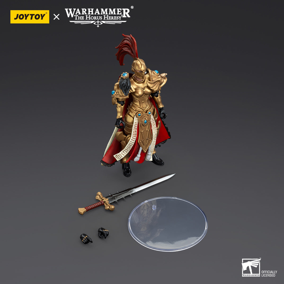 JOYTOY JT00850 Sisters of Silence White Falcons Vigilator Cadre Vigilator Mistress Warhammer 1/18 Scale Action Figures